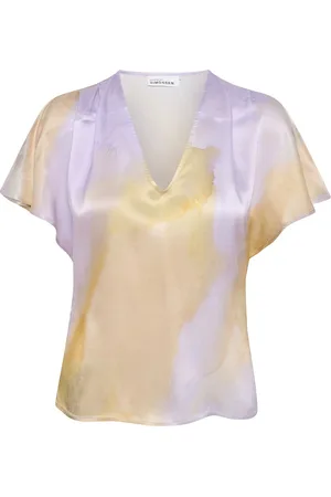 Karen by Simonsen Olgakb Top Tops Blouses Short-sleeved Multi/patterned