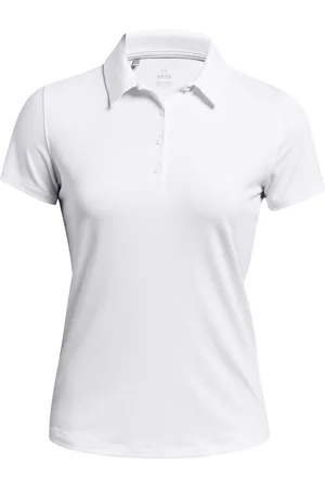 Under Armour Ua Playoff Ss Polo Sport T-shirts & Tops Polos White