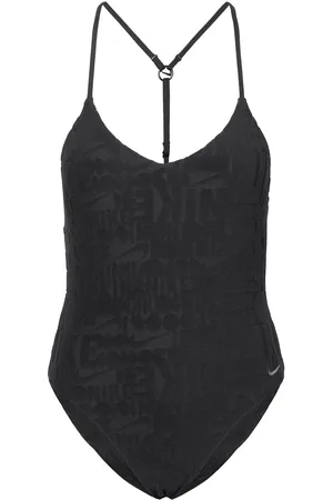 Nike Nike W Terry Piece Retro Flow Sport Swimsuits Black