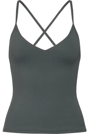 Björn Borg Studio Rib Strap Tank Sport T-shirts & Tops Sleeveless Grey
