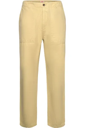 Armor.lux Trousers Bottoms Trousers Casual Yellow