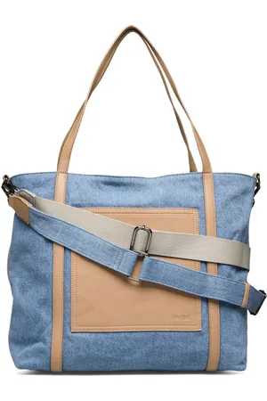 Hvisk Miles Denim Shopper Taske Blue