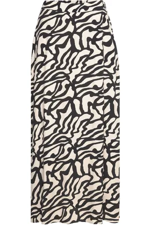 Minus Mstiana Maxi Skirt Lang Nederdel Multi/patterned