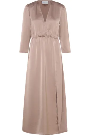 Dante 6 D6Forgetmenot Dress Knælang Kjole Brown