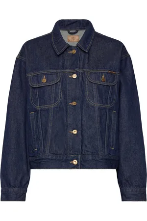 Nudie Jeans Berit Denim Jacket Classic Blue Jakke Denimjakke Blue