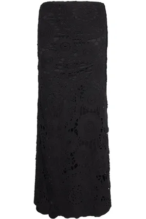 Lindex Skirt Kate Lang Nederdel Black
