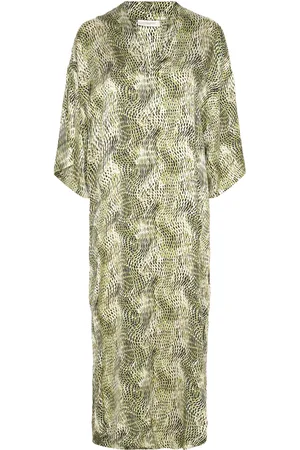 Copenhagen Muse Cmsabina-Kaftan Tops Tunics Yellow