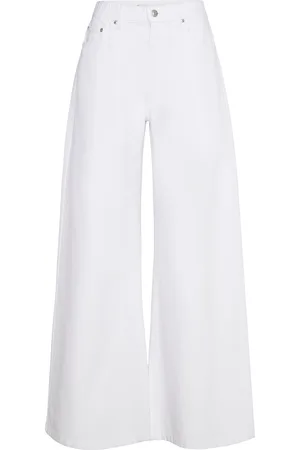 Gestuz Milygz Mw Wide Jeans Bottoms Jeans Wide White