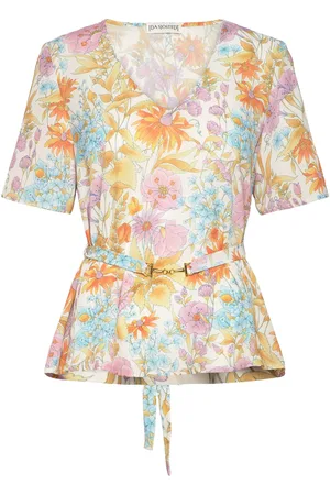 Ida Sjöstedt 016 Elodie Top Tops Blouses Short-sleeved Pink