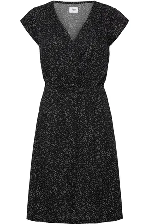 Saint Tropez Eduasz Ss Dress Kort Kjole Black
