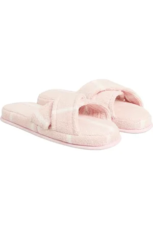 GANT Stripe Cross Slippers Slippers Hjemmesko Pink