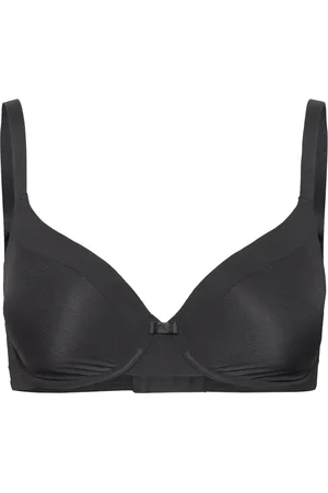 Missya Body Touch Bra Fill Jacquard Lingerie Bras & Tops Wired Bras Black