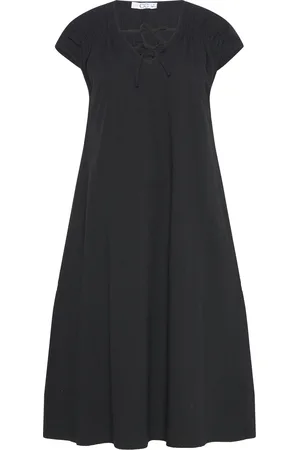 Coster Copenhagen Cc Heart Aliza Dress With Gathering Knælang Kjole Black