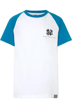 Mads Norgaard Single Thorlino Raglan Tee Tops T-Kortærmet Skjorte White