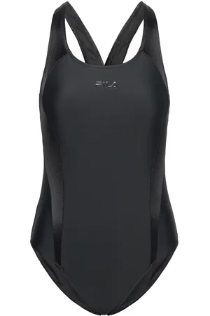 Fila Sannois Racer Back Swimsuit Badedragt Badetøj Black