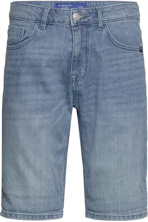 TOM TAILOR Josh Shorts Bottoms Shorts Denim Blue