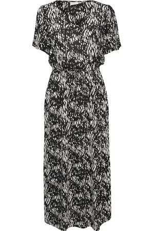 Kaffe Kaamber Long Dress Knælang Kjole Black