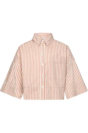 Sofie Schnoor Shirt Tops Shirts Short-sleeved Shirts Orange