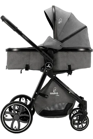 Asalvo Convertible Sidney 2, Grey Baby & Maternity Strollers & Accessories Strollers Grey