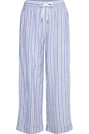 INWEAR Drizaiw Culotte Bottoms Trousers Wide Leg Blue