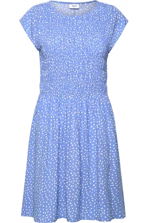 Saint Tropez Gislasz Dress Kort Kjole Blue