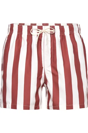 SELECTED Slhdane Aop Swimshorts Badeshorts Brown