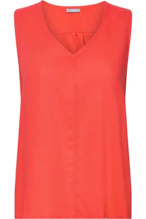 FRANSA Frjuna Top 1 Tops T-shirts & Tops Sleeveless Coral