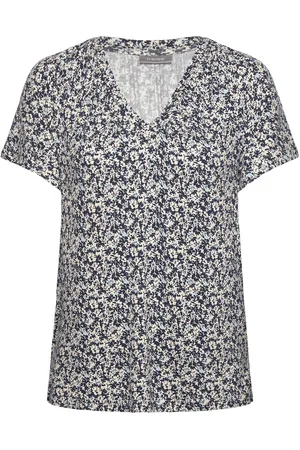 FRANSA Frsanie Tee 1 Tops T-shirts & Tops Short-sleeved Navy