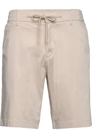 Bruun & Stengade Bs Edvard Regular Fit Shorts Bottoms Shorts Casual Beige