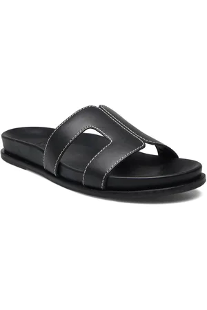 Dune Loupa Flade Sandaler Black
