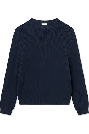 Studio Feder Nina Knit Tops Knitwear Jumpers Navy