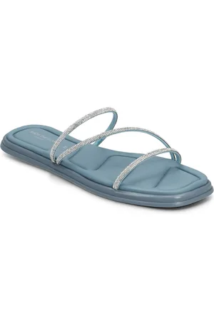 Shoe The Bear Selena Glam Sandal Flade Sandaler Blue