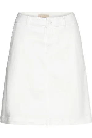 Freequent Fqharlow-Skirt Kort Nederdel White