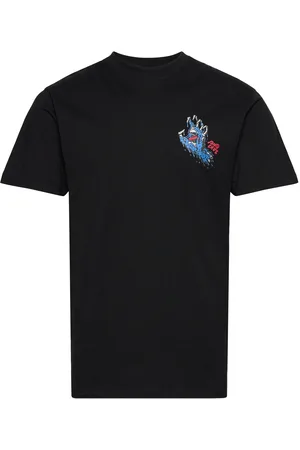 Santa Cruz Melting Hand Tops T-Kortærmet Skjorte Black