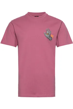 Santa Cruz Melting Hand Tops T-Kortærmet Skjorte Pink