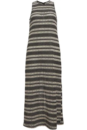 Object Objarthine S/L Straight Ankel Dress 132 Maxikjole Festkjole Black