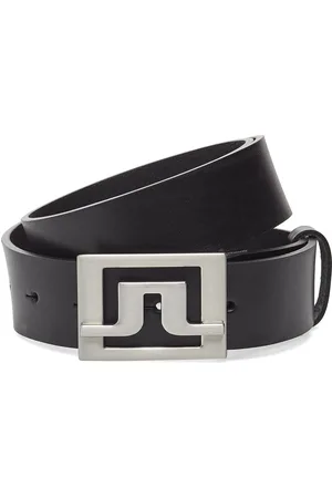 J Lindeberg Slater 40 Pro Leather Accessories Belts Classic Belts Black