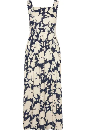 Lollys Laundry Evangelinell Mini Dress Sl Knælang Kjole Blue