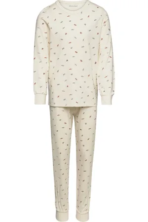 Minymo Pyjamas Boys Pyjamassæt Beige