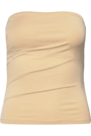 Max Mara Multie Designers T-shirts & Tops Sleeveless Beige