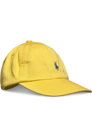 Ralph Lauren Cotton Chino Ball Cap Accessories Headwear Caps Yellow
