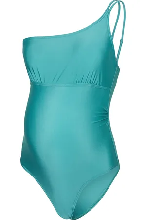 Mama;licious Mllulu Padded Hc Swimsuit Badedragt Badetøj Blue