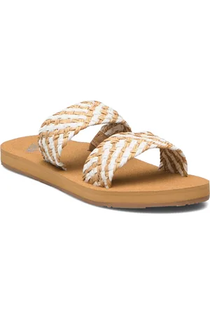 Roxy Porto Slide Ii Flade Sandaler Beige