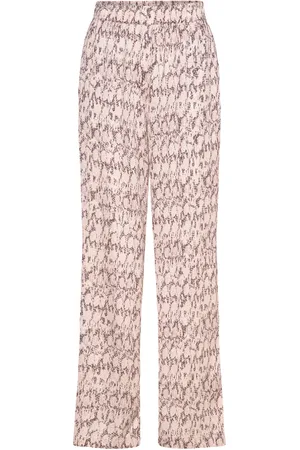 Dante 6 D6Zev Python Printed Pants Bottoms Trousers Straight Leg Multi/patterned