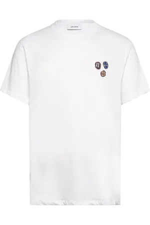 Les Deux Artist T-Shirt Tops T-Kortærmet Skjorte White