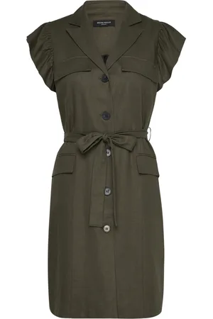 Bruuns Bazaar Oxalisbbgaia Dress Kort Kjole Khaki Green