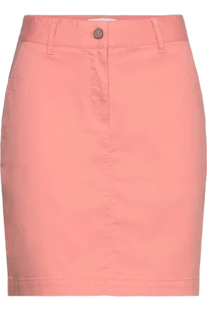 GANT Chino Skirt Kort Nederdel Coral