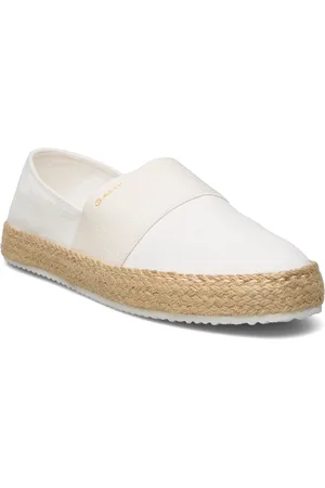 GANT Raffiaville Espadrille Espadrillos Flade Sandal White