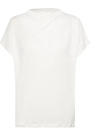 Bruuns Bazaar Katkabbginna Blouse Tops T-shirts & Tops Short-sleeved White