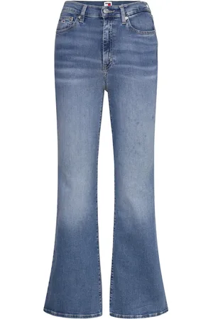 Tommy Hilfiger Sylvia Hgh Flare Ch0238 Co Bottoms Jeans Flares Blue